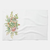 Spaß Farbenfrohe Pflanze Sukkuläres Küchentuch (Horizontal)