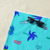 Spaß farbenfroher moderner Sommer Strandtuch (Beispiel)