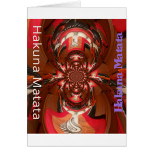 Spaß farbenfrohes afrikanisches Design