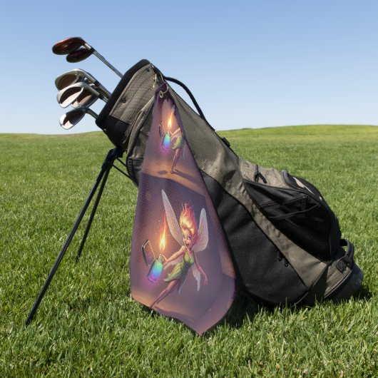 Spaß-Feengolf-Handtuch Golfhandtuch (Gras)