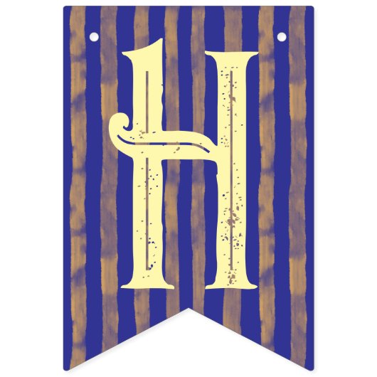 Spaß feierlich glücklich neues Jahr Mitternacht bl Wimpelkette (Zweite Fahne)