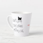 Spaß Feline Entschuldigung, ich kann keine Pläne m Milchtasse (Linke Ecke)