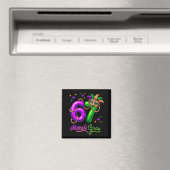 Spaß Feste 67 Mardi Gras Party Luftballons Perlen  Magnet (In Situ (Geschirrspüler))