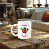 Spaß Fitness mit Niedlicher Tomate - Workout Motiv Jumbo-Tasse