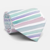 Spaß Formal farbenfrohe Neck Tie Krawatte (Gerollt)