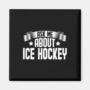 Spaß Frag mir über Eishockey - Eishockey-Spieler Magnet