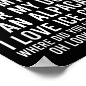 Spaß Fragte mich über Adhd Autismus Mental Health  Poster (Ecke)