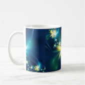 Spaß-Fraktal-Blumen-Tasse Kaffeetasse (Links)