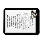 Spaß Friend sind wie Unterwäsche Quote Puffin Magnet (Horizontal)