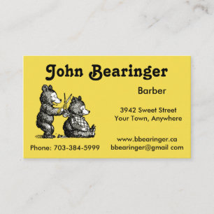 Spaß-Friseur-Visitenkarte Visitenkarte