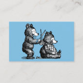 Spaß-Friseur-Visitenkarte Visitenkarte (Rückseite)