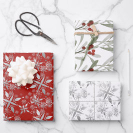 Spaß frohe Weihnachten Joliday Geschenkpapier Set