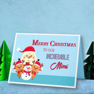 Spaß! Frohe Weihnachten Mimi Karte