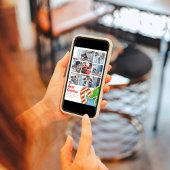 Spaß frohe Weihnachten Niedliche FotoCollage