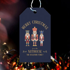 Spaß frohe Weihnachten von der Nuthouse Nutcracker Geschenkanhänger