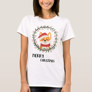 Spaß frohe Weihnachten Weihnachten Welpe T-Shirt