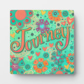 Spaß fröhlich Aqua Reise Custom Fotoplatte (Vorderseite)