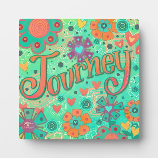 Spaß fröhlich Aqua Reise Custom Fotoplatte (Vorderseite)