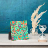 Spaß fröhlich Aqua Reise Custom Fotoplatte (InSitu)