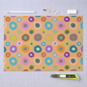 Spaß fröhlich farbenfroh decoupage orange Taschent Seidenpapier (Handwerk)