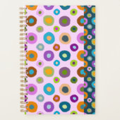Spaß fröhlich farbenfroher Wochenplaner (Vorderseite)