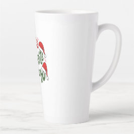 Spaß & fröhliches Weihnachtsdesign - Latte Tasse