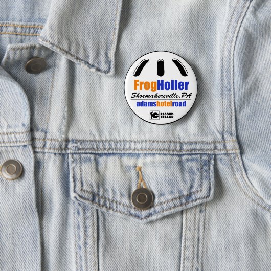 Spaß-Froschholler-Button Button (Beispiel)