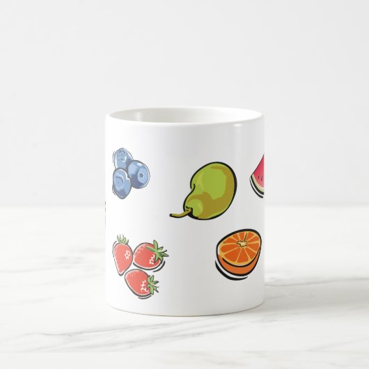 Spaß-Frucht-Schale Kaffeetasse (Mittel)