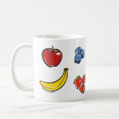 Spaß-Frucht-Schale Kaffeetasse (Links)