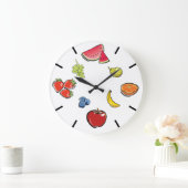 Spaß-Frucht-Uhr Große Wanduhr (Zuhause)