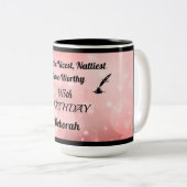 Spaß Funkelnd Personalisiert 95. Geburtstag Tasse (VorderseiteRechts)