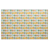 Spaß, Funky Retro Owls Stoff (Fat Quarter (45,7 x 55,9 cm))