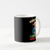Spaß Funny Santa Trump Gewinner Weihnachten Gr Kaffeetasse (VorderseiteRechts)