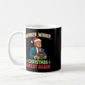 Spaß Funny Santa Trump Gewinner Weihnachten Gr Kaffeetasse (Links)