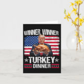 Spaß Funny Trump Gewinner Karte (Gelbe Blume)