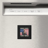 Spaß Funny Trump Gewinner Türkei Abendessen als Magnet (In Situ (Geschirrspüler))