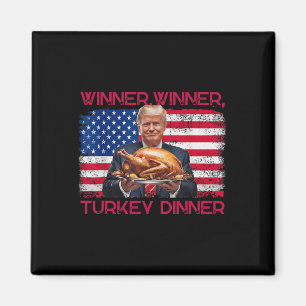 Spaß Funny Trump Gewinner Türkei Abendessen als Magnet
