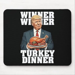 Spaß Funny Trump Gewinner Türkei Abendessen als Mousepad