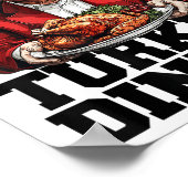 Spaß Funny Trump Gewinner Türkei Abendessen als Poster (Ecke)