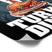 Spaß Funny Trump Gewinner Türkei Abendessen als Poster (Ecke)