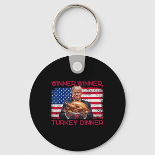 Spaß Funny Trump Gewinner Türkei Abendessen als Schlüsselanhänger