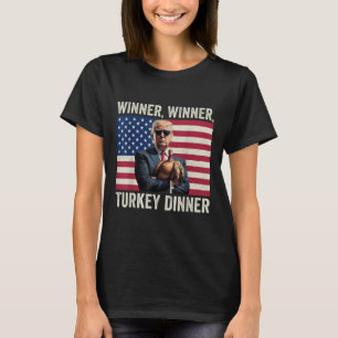 Spaß Funny Trump Gewinner Türkei Abendessen als T-Shirt
