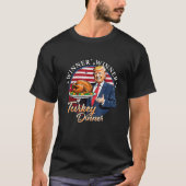 Spaß Funny Trump Gewinner Türkei Abendessen als T-Shirt (Vorderseite)