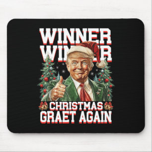 Spaß Funny Trump Gewinner Weihnachts-Gewinner Groß Mousepad