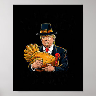 Spaß Funny Trump Gewinner Weihnachtsessen X Poster