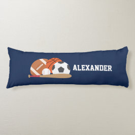 Spaß für alle Star-Sportarten Seitenschläferkissen