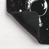Spaß für Astronauten in der Maus Mousepad (Ecke)