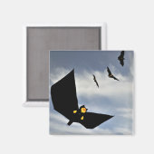 Spaß für Bat-Fans Magnet (Vorderseite/Rückseite)