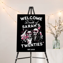 Spaß für den eigenen Tod zu Ihrer zwanzigjährigen 