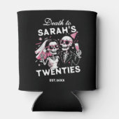 Spaß für den eigenen Tod zu Ihrer zwanzigjährigen Dosenkühler (Rückseite)